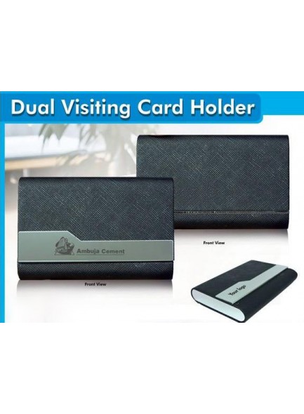 DUEL VISITING CARD HOLDER MOQ 25 Pcs