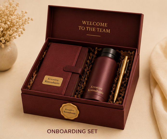 The Onboarding Set — Kreative Konsultants corporate gift box