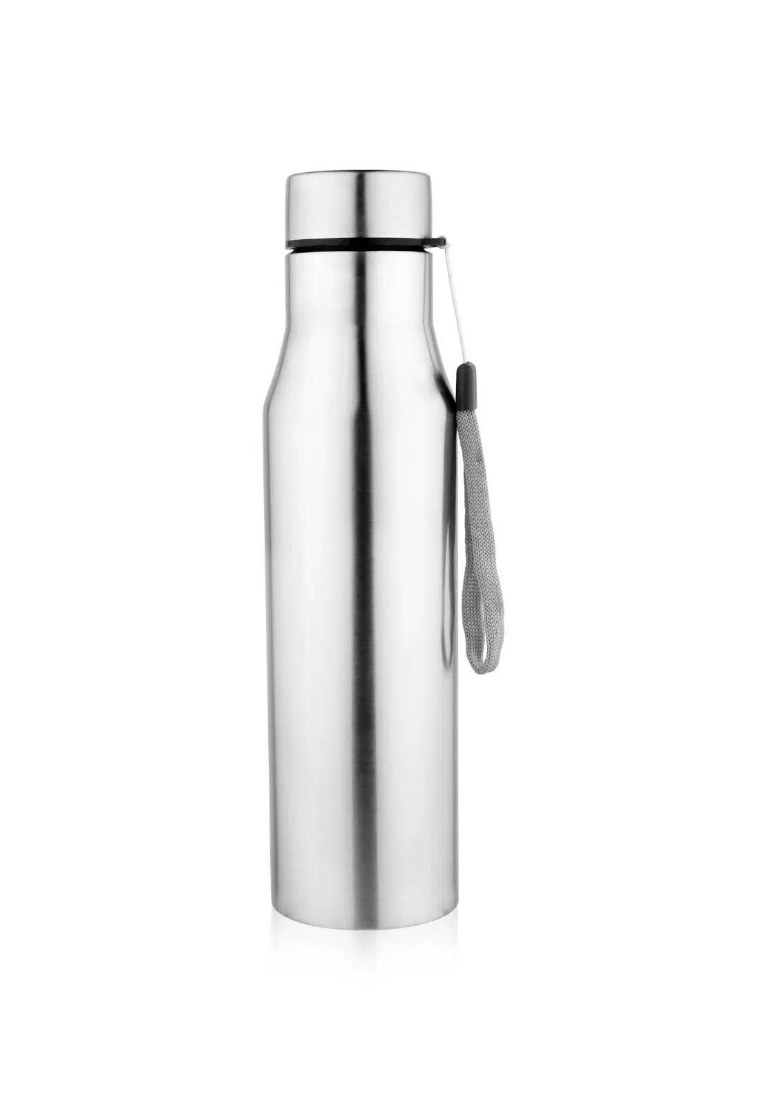 Long Cola Silver Stainless Steel Water Bottle