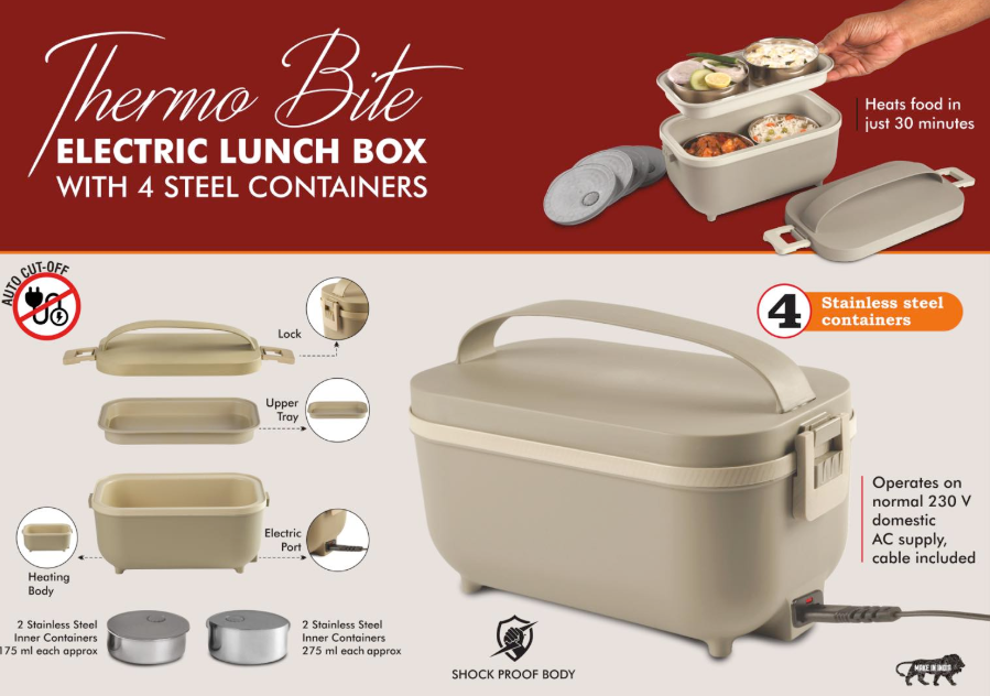Thermo Bite: Electric Lunch Box