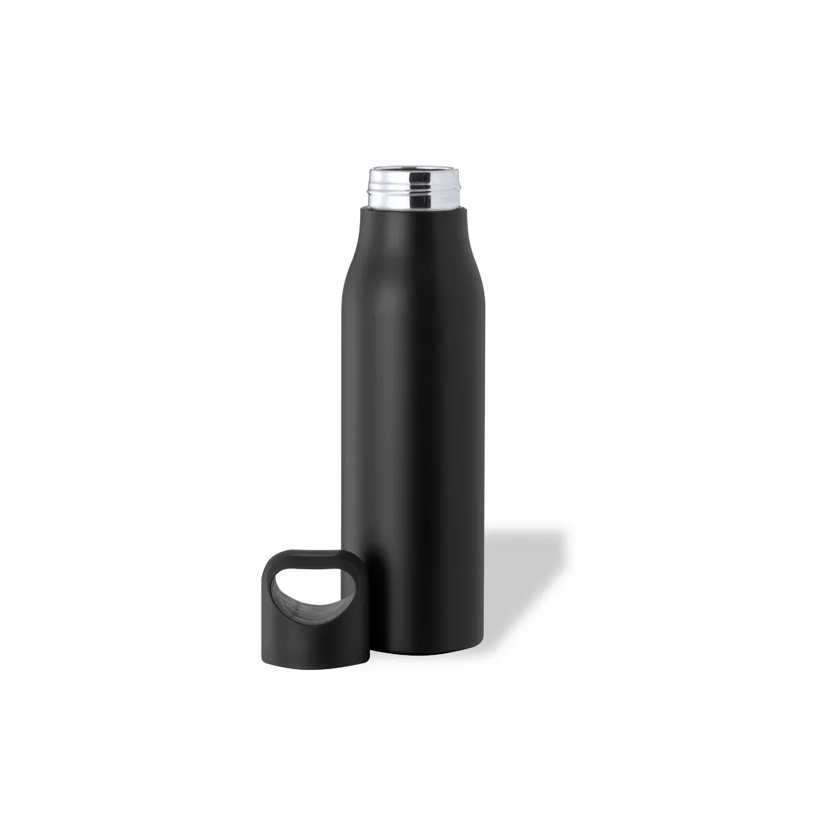 Single Wall Stainless Steel Bottle with Loop Handle