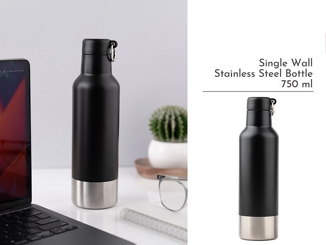 Astra Stainless Steel Single Wall Bottle