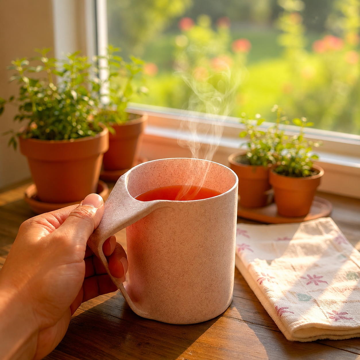 Astra Wheat Straw Eco Friendly Coffee Mug