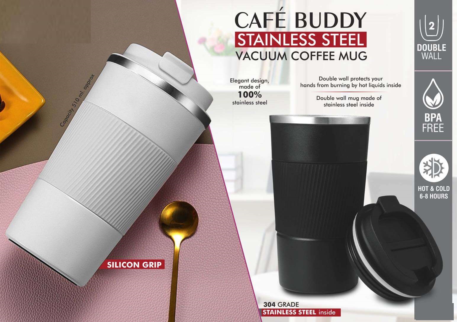 Cafe Buddy Stainless Steel Coffee Mug