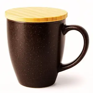 Astra Coffee Fiber Eco-Friendly Mug with Bamboo Lid