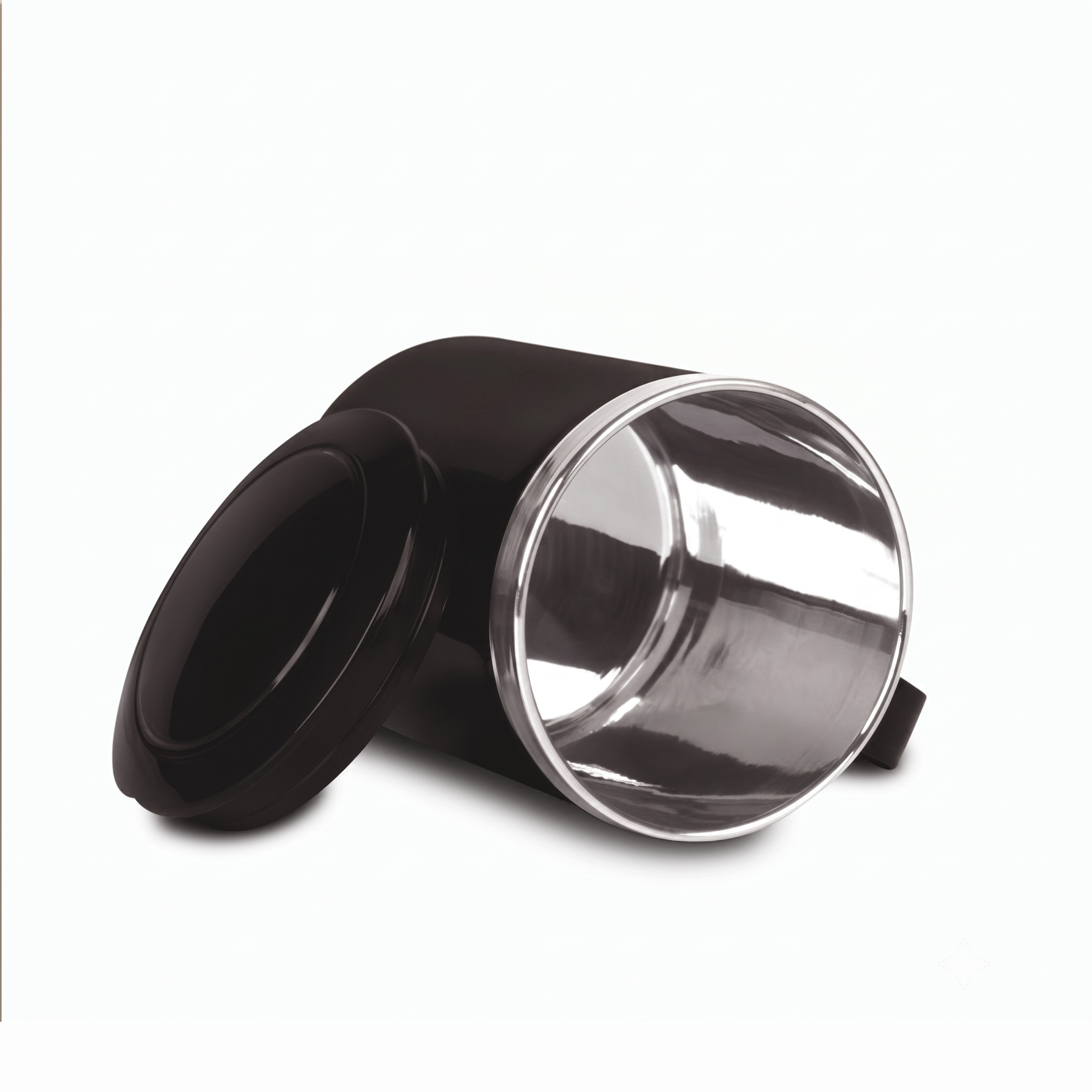 Curve SIP Mini Steel Mug with Convex Lid