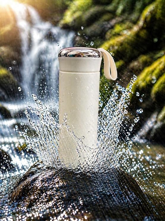 Premium Glass Bottle with Smart Silicone Grip