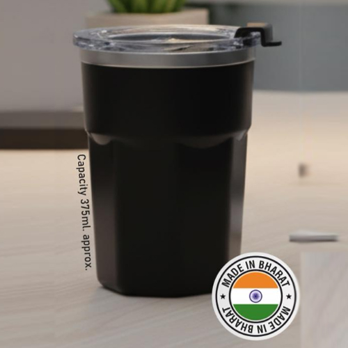 Stainless Steel Mug with Flip Top Lid