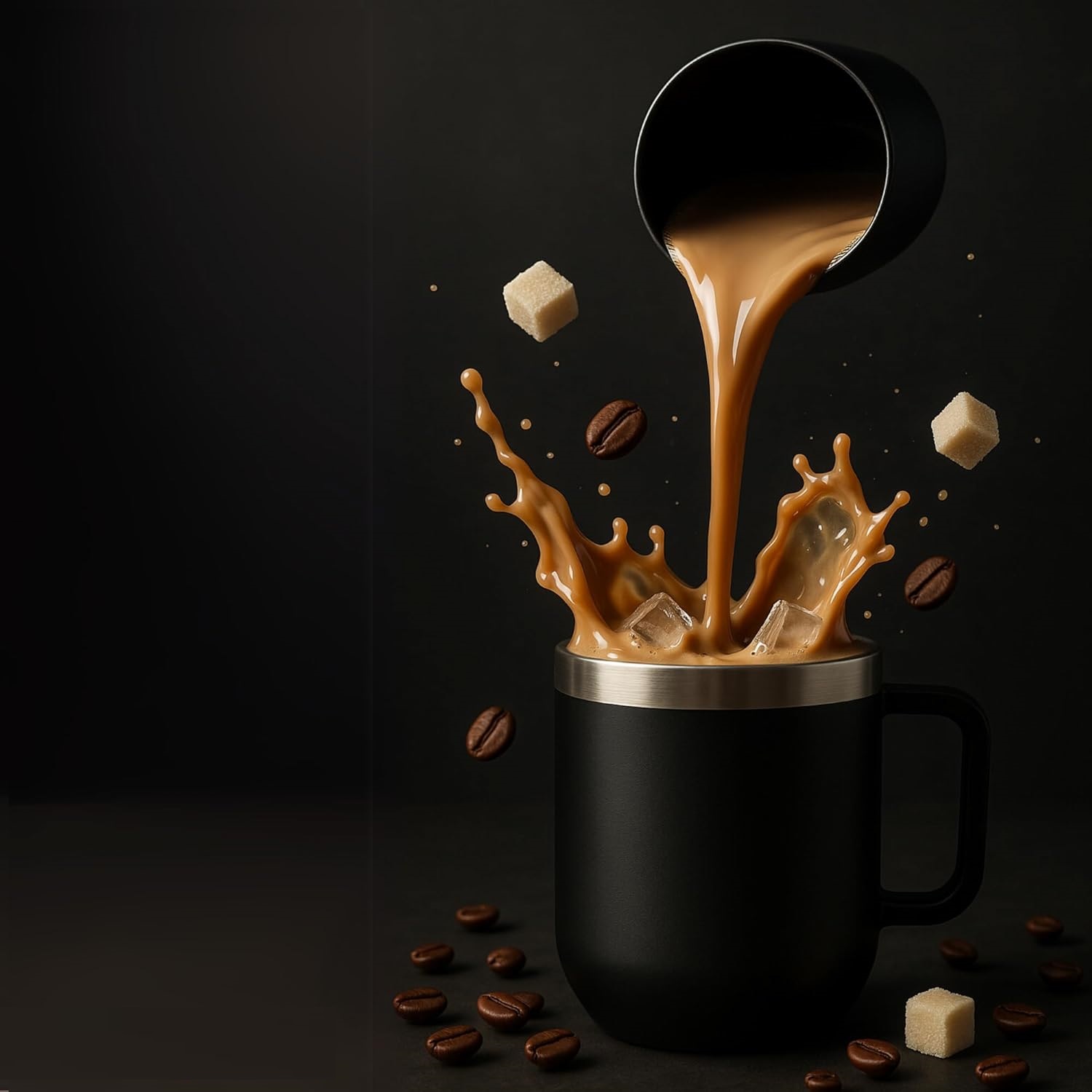 Astra Stainless Steel Coffee Mug With Handle