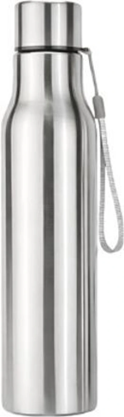 Single Wall Steel Bottle With Carry Strap