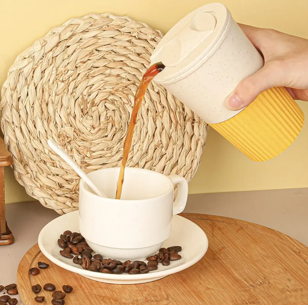 Eco-Friendly Coffee Wheat Mug