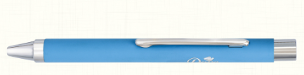 Classic Blue Metal Ballpoint Pen