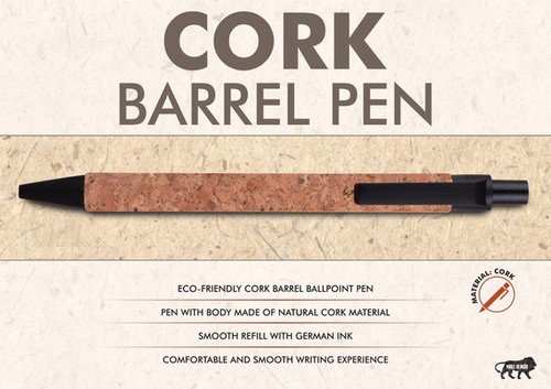 Cork Barrel Pen