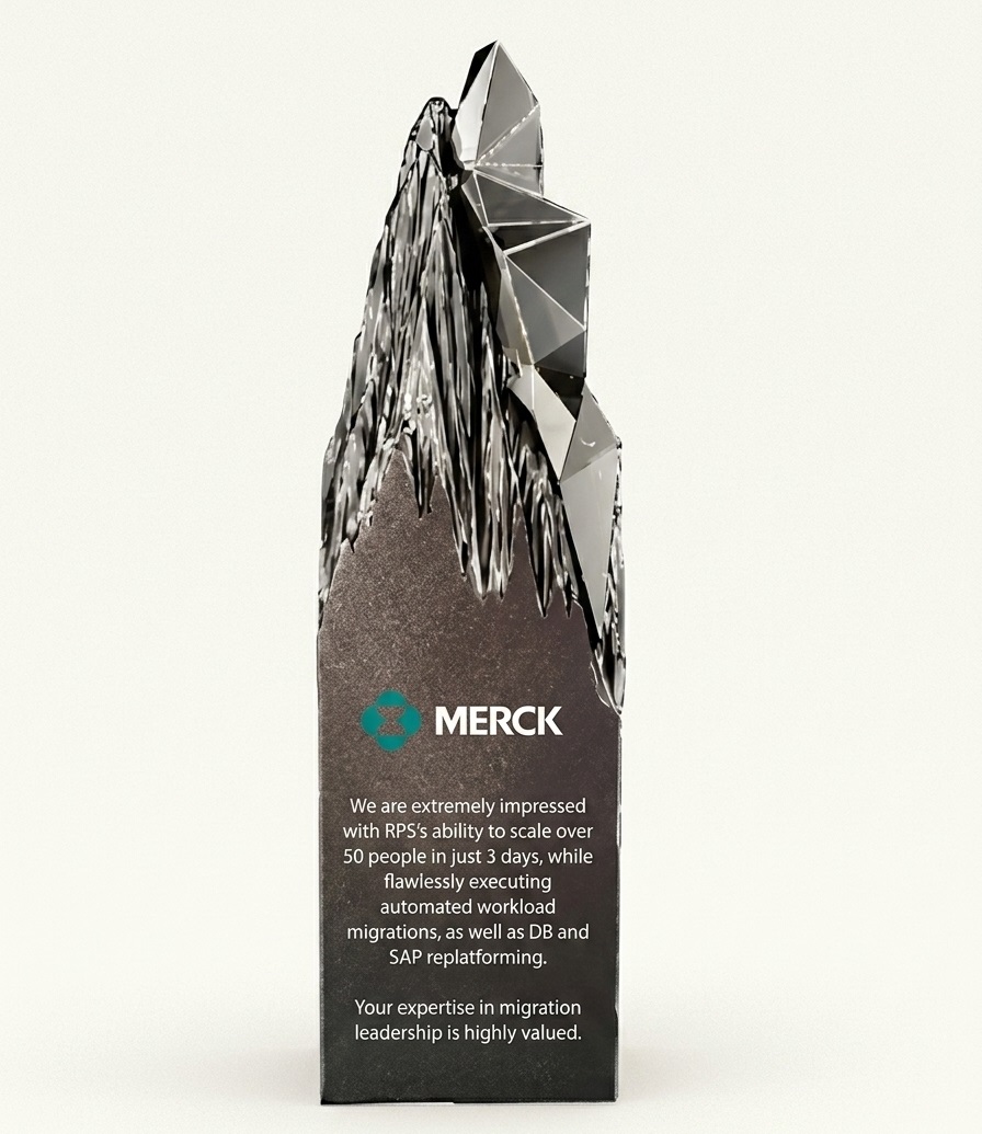 Peak Excellence Crystal Achievement Award