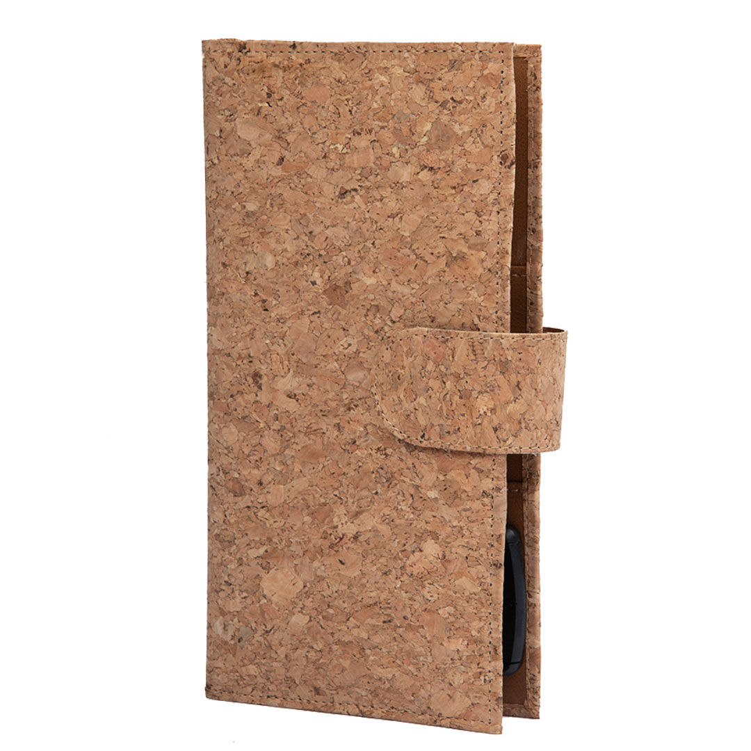 Cork Cheque Book Holder