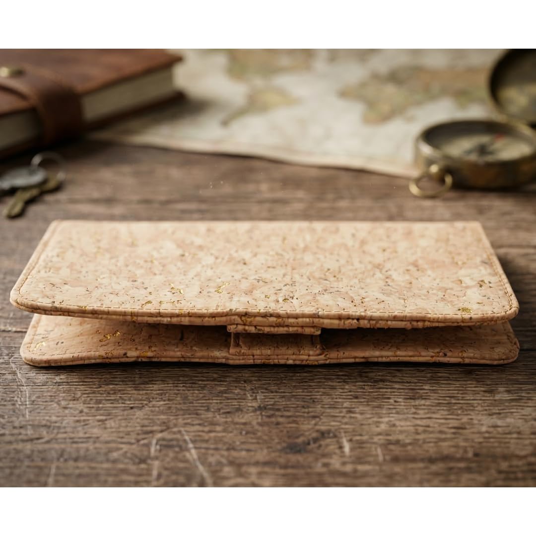 Cork Cheque Book Holder