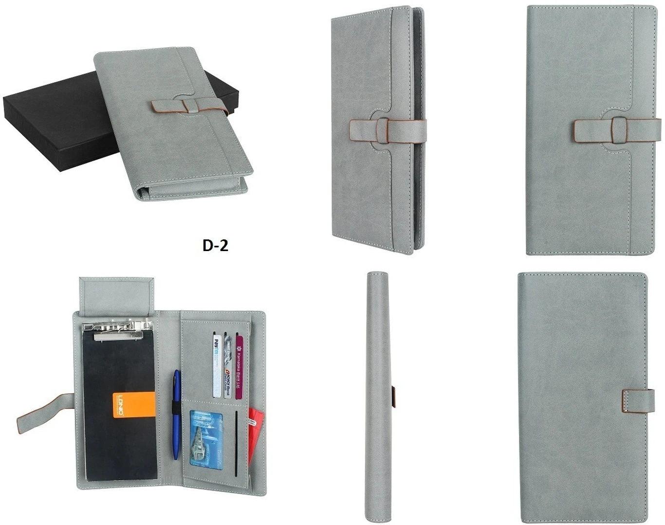 Cheque Book Holder With Debit Credit Card Holder