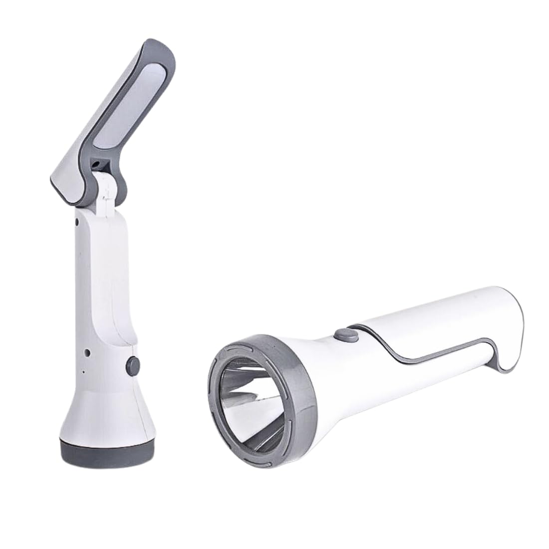 USB Rechargeable Torch with Folding Lamp