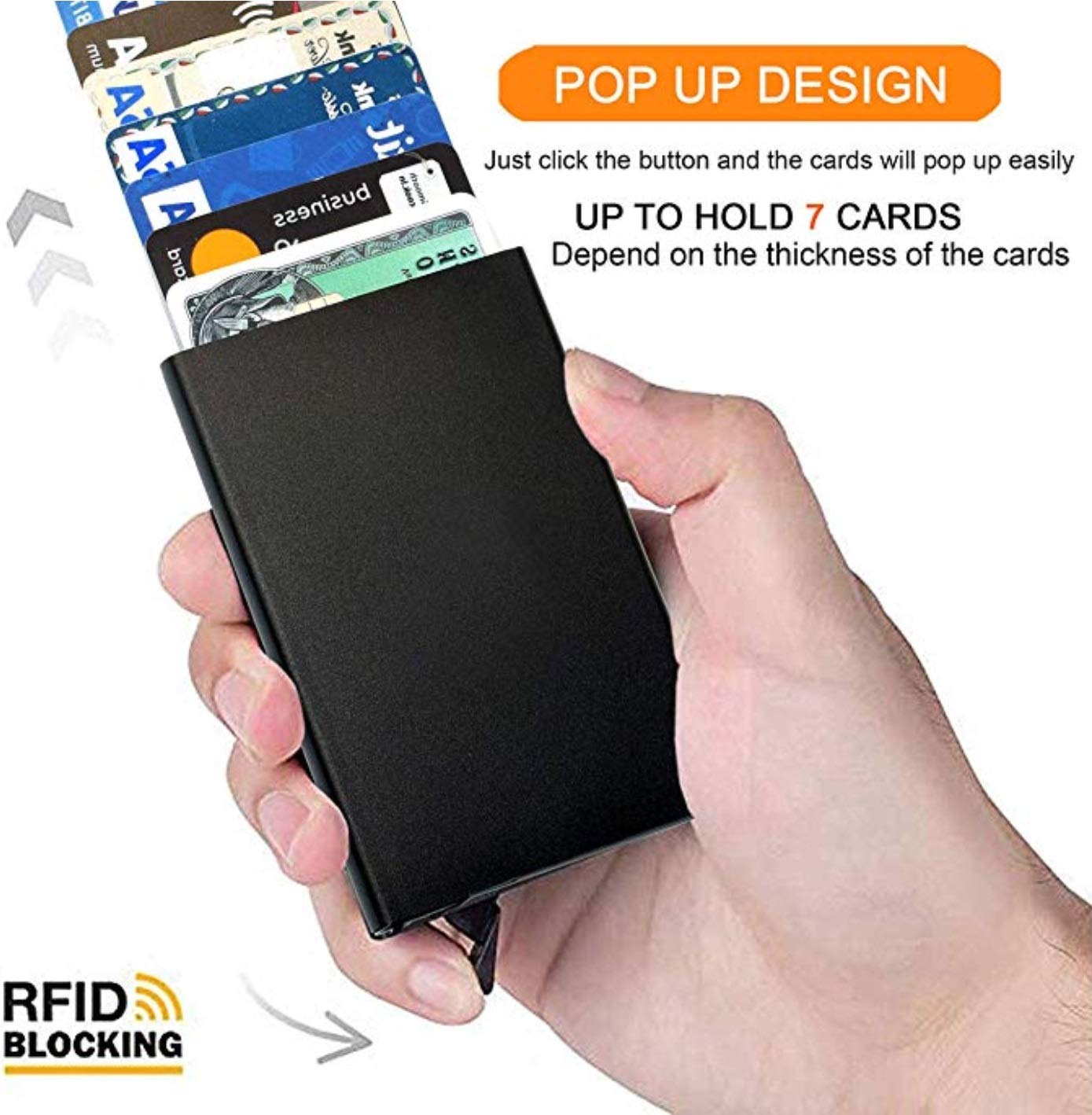 RFID Credit Card Holder Smart Wallet