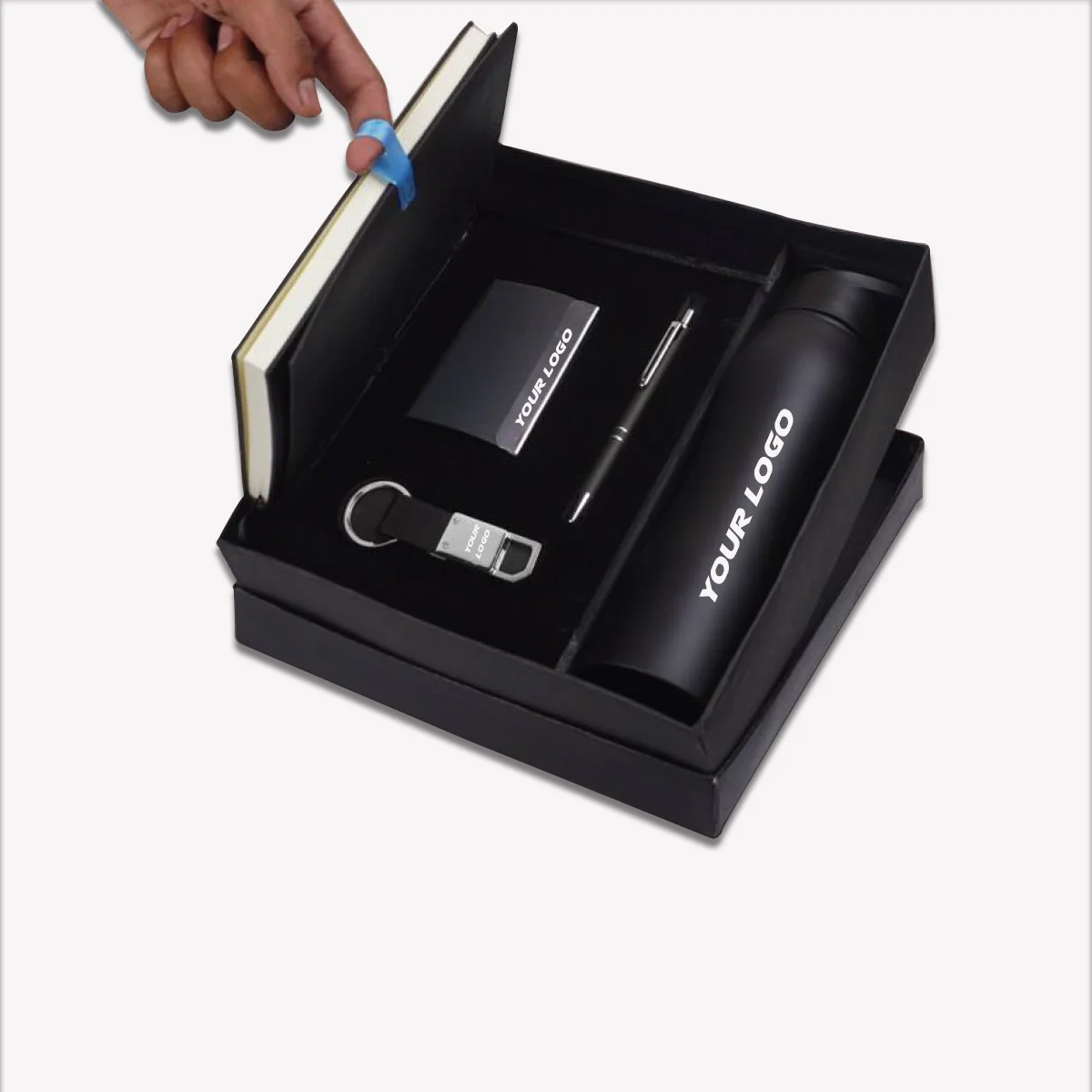 Premium Black Gift Set- 5 Pc
