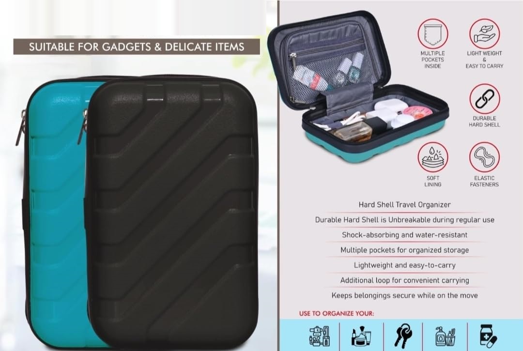 Travel Organiser for Gadgets & Delicate Items